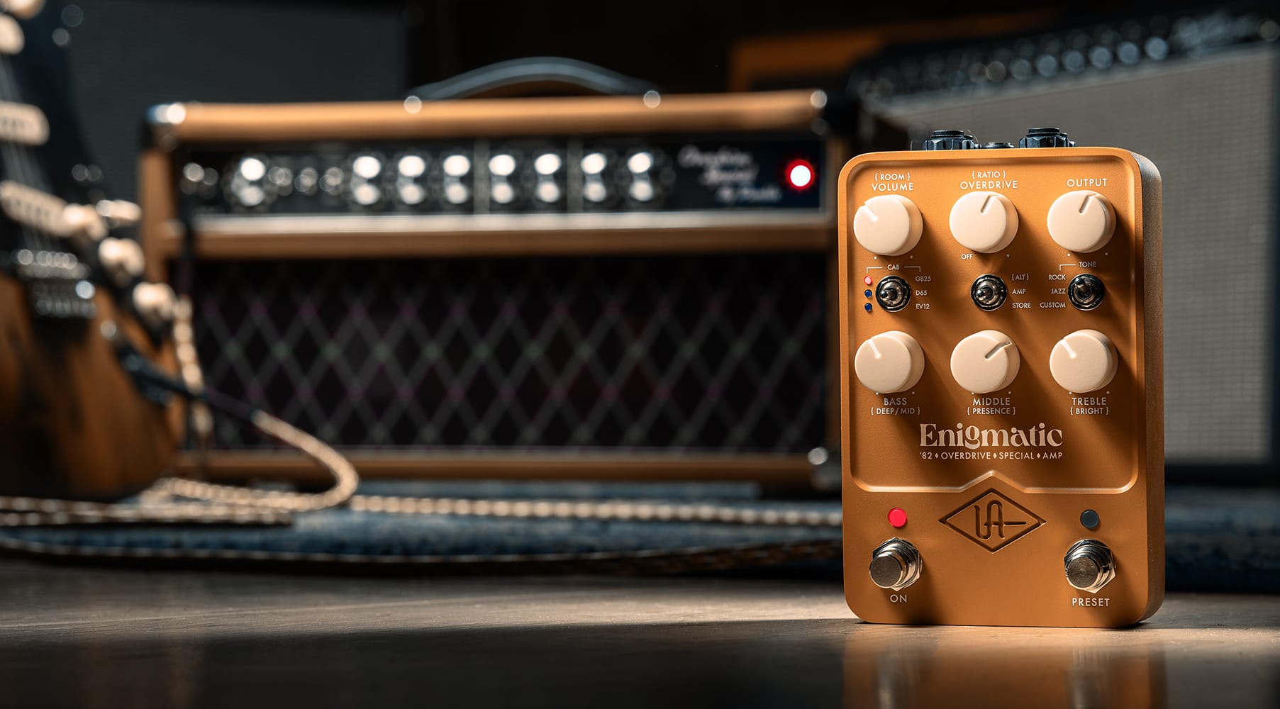 UAFX Enigmatic '82 Overdrive Special Amp